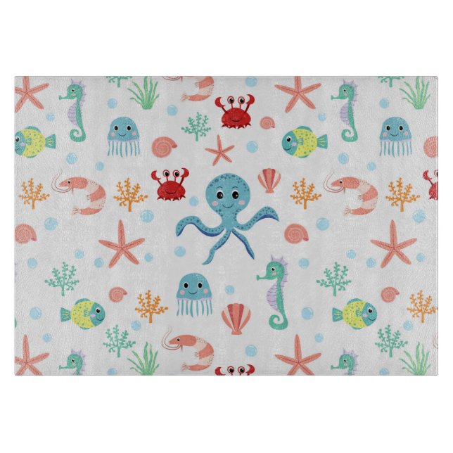 Whimsical Undervattenshavslevande Varelser (Framsidan)