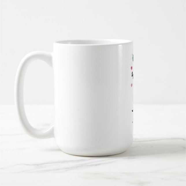 Whimsical Unicorn Line Art – "Creeper, Sparkle, Re Kaffemugg (Vänster)
