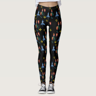 Whimsical Vår Art Leggings