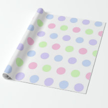 Whimsical Vattenfärg Pastell Prickig Födelsedag