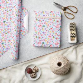 Whimsical Vattenfärg Splish Splash Födelsedag  Presentpapper