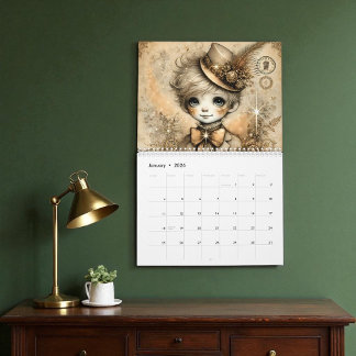 Whimsical Victorian Steampunk Kalender