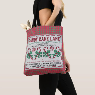 Whimsical Vintage Christmas Tygkasse