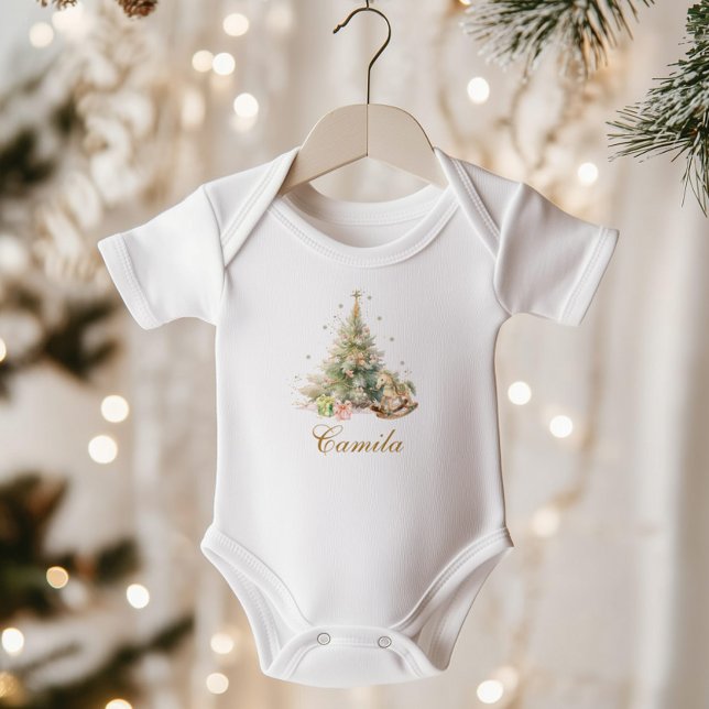 Whimsical vinter Onederland julgran T Shirt (Skapare uppladdad)