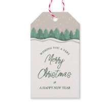 Whimsical Vinter Snö Holiday God Jul