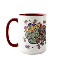 Whimsical Voodoo-Docka Mugg