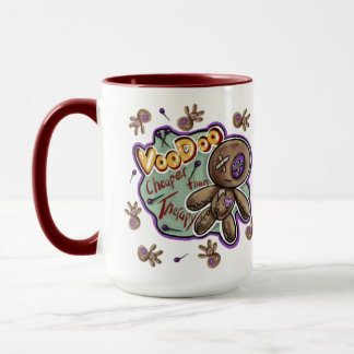 Whimsical Voodoo-Docka Mugg