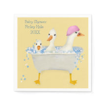 Whimsical Watercolor Ankor i Badtunna Baby Shower 