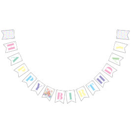 Whimsical Watercolor Pastel Candyland Birthday Vimplar