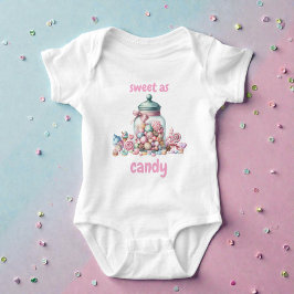 Whimsical Watercolor Söt Godis T Shirt