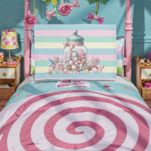 Whimsical Watercolor Sweet Candy
