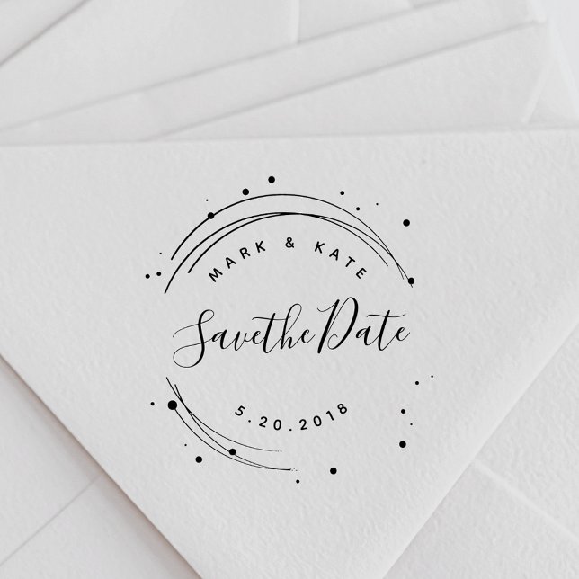 Whimsical Wedding Spara Datum Stämpel (Skapare uppladdad)