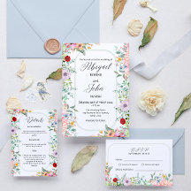 Whimsical Wildblomme OSA kort