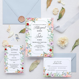 Whimsical Wildblomme OSA kort