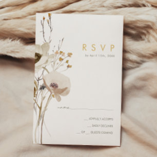 Whimsical Wildblomme OSA kort