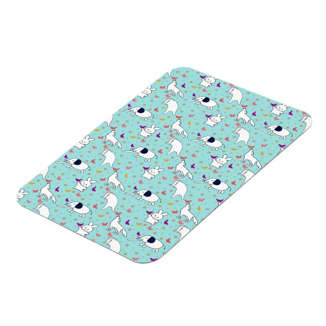 Whimsical Wildlife Wonderland Magnet (Vänstra Sidan)