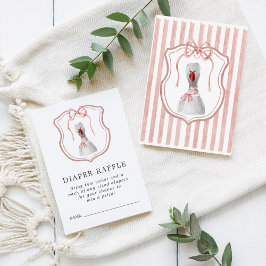 Whimsical Wildlings | Vintage Diaper Raffle Biljet Tilläggskort