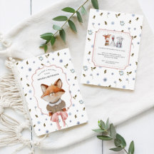 Whimsical Wildlings | Vintage Djur Babyfirande