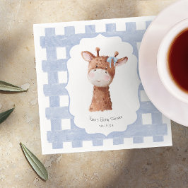 Whimsical Wildlings | Vintage Djur Babyfirande Pappersservett
