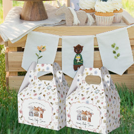 Whimsical Wildlings | Vintage Djur Babyfirande Presentaskar