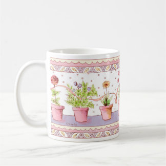 Whimsical Windows sill Garden Kaffemugg