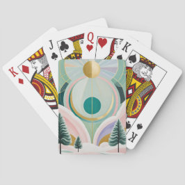 Whimsical Winter Dreamscape Casinokort