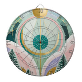 Whimsical Winter Dreamscape Darttavla