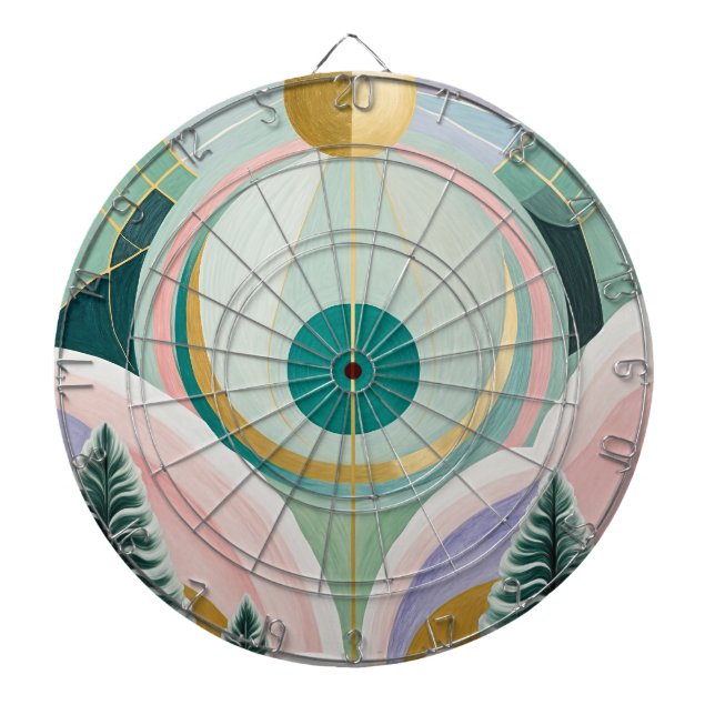 Whimsical Winter Dreamscape Darttavla (Framsidan)