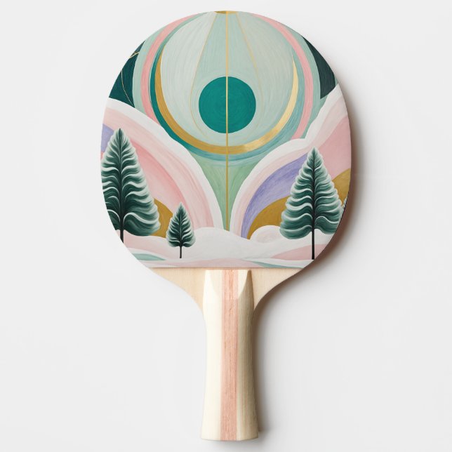 Whimsical Winter Dreamscape Pingisracket (Framsidan)