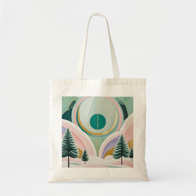 Whimsical Winter Dreamscape Tygkasse (Framsidan)