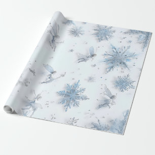 Whimsical Winter Fairy Presentpapper