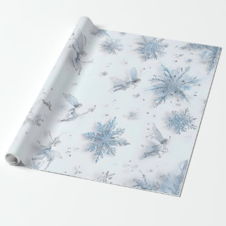Whimsical Winter Fairy Presentpapper