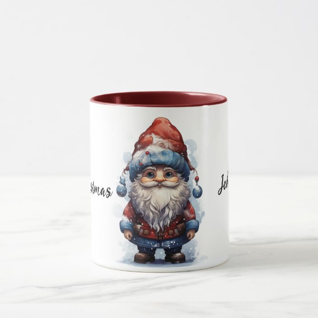 🌟 Whimsical Winter Gnome Mugg 🌟 (Center)