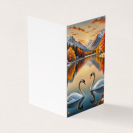 Whimsical Winter Kärlek Kort