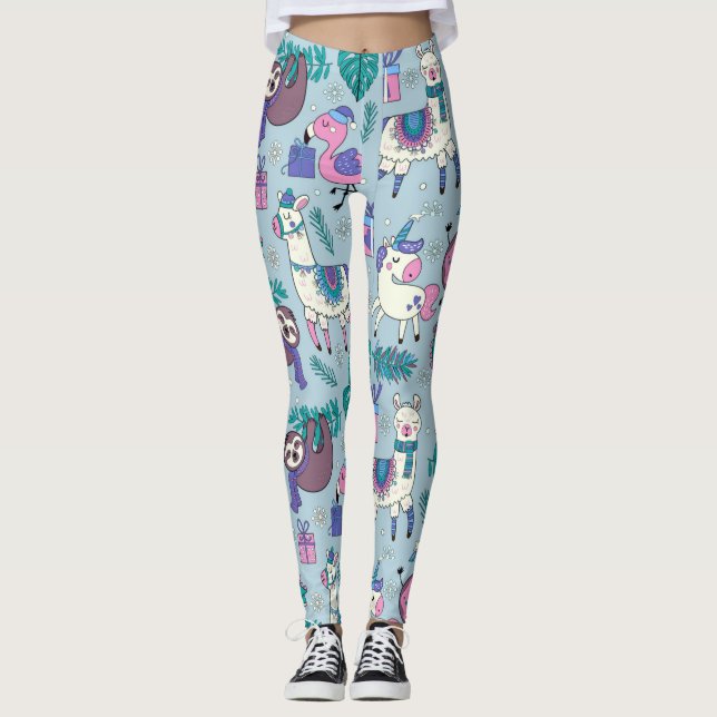 Whimsical WInter-kritiker Leggings (Framsida)