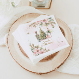 Whimsical Winter Onederland Nutcracker Pappersservett
