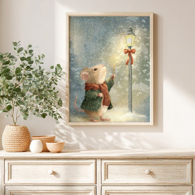 Whimsical Winter Storybook barnplansch Affisch (Skapare uppladdad)