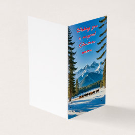 Whimsical Winter Wonderland Kort