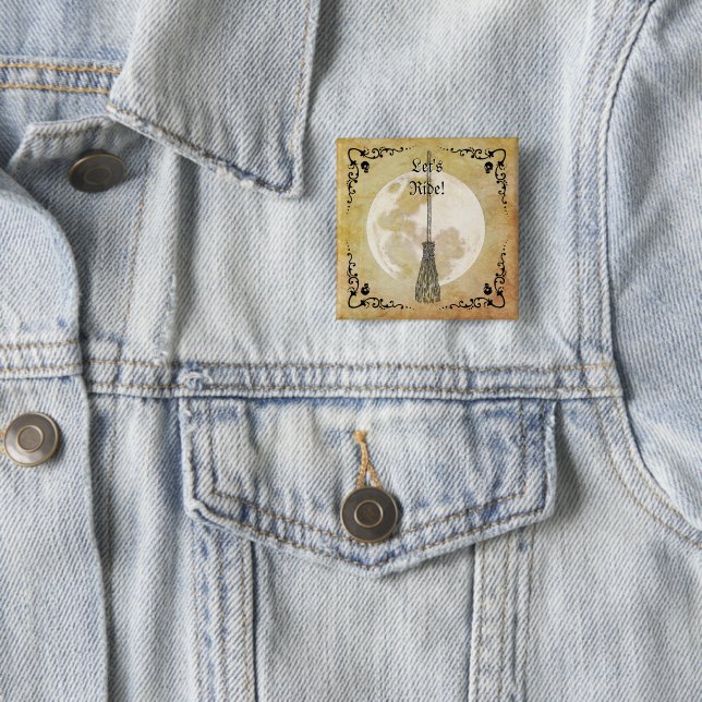 Whimsical Witchy Full Moon Knapp (In Situ)