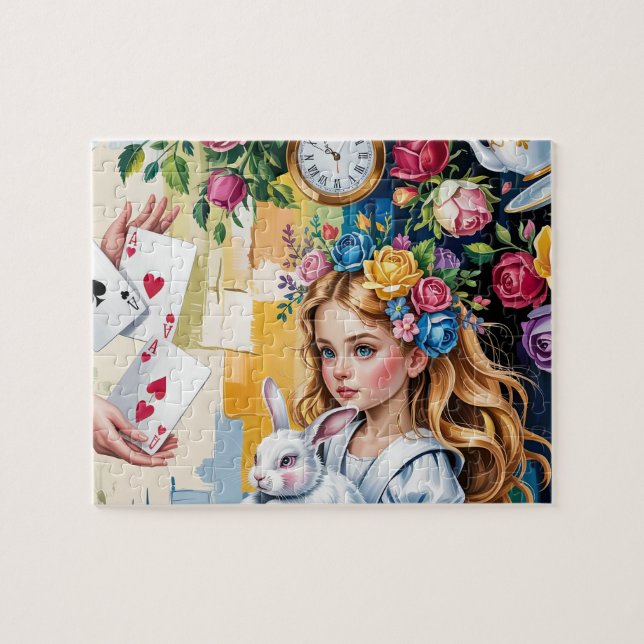 Whimsical Wonderland Pussel (Horisontell)