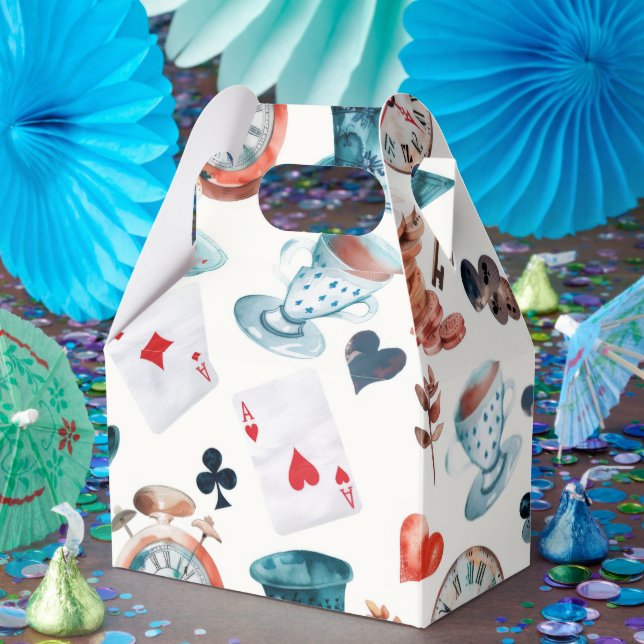 Whimsical Wonderland Tekannsfest Mönster Presentaskar (Part)