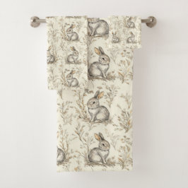 Whimsical Woodland Bunnies
