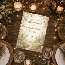 Whimsical Woodland Cottagecore Bröllop
