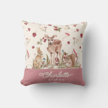 Whimsical Woodland Dekorativ kudde Baby Nursery