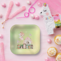 Whimsical Woodland Fairy Första Födelsedag 