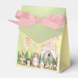Whimsical Woodland Fairy Första Födelsedagspresent Presentaskar