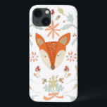 Whimsical Woodland Fox<br><div class="desc">Skogsräv med grönt löv. Konstnär: June Erica Vess. Bild-ID: 105549D.</div>