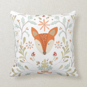 Whimsical Woodland Fox Kudde