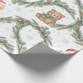 Whimsical Woodland Juldjur Presentpapper