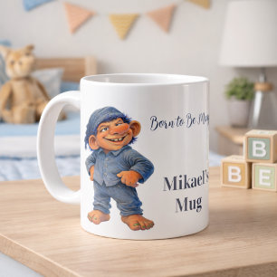 Whimsical Woodland Troll Hitta Dina Magiska Gåvor Kaffemugg
